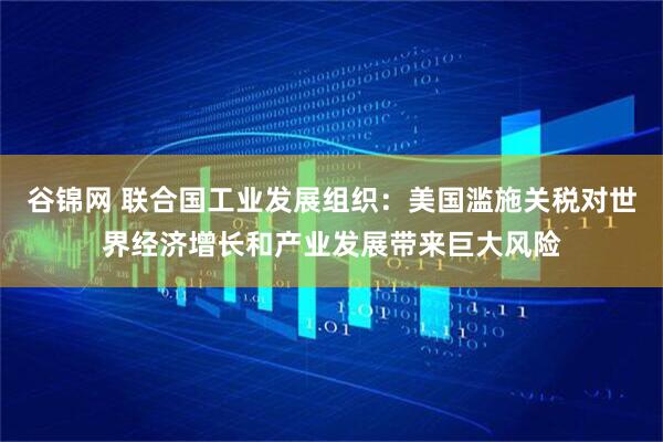 谷锦网 联合国工业发展组织：美国滥施关税对世界经济增长和产业发展带来巨大风险